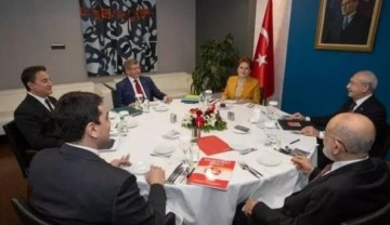 6 muhalefet partisi liderinden 2. buluşma sonrası ortak a&ccedil;ıklama