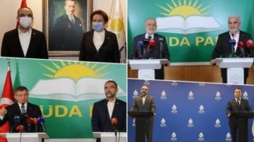 6'lı masadan H&Uuml;DA PAR riyakarlığı... 'Hizbullah' şimdi mi akıllarına geldi?