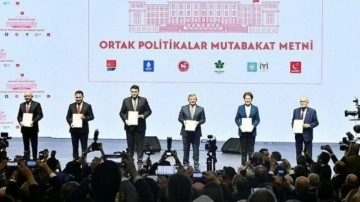6'lı masanın mutabakat metnindeki vaatlerini AK Parti tek tek hayata ge&ccedil;irmiş