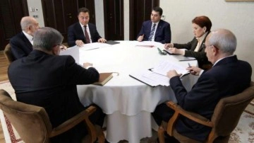 6'lı masayı yıkıma g&ouml;t&uuml;ren gerilim: Akşener konuştu, Kılı&ccedil;daroğlu ayağa fırladı!