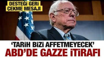 ABD'den Gazze itirafı: Tarih bizi affetmeyecek! Netanyahu'ya destek bitmeli