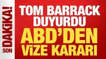 ABD'den Türkiye için vize kararı!