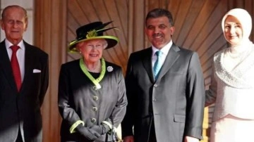 Abdullah G&uuml;l'den Krali&ccedil;e Elizabeth paylaşımı