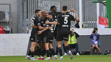 Abraham'ın gecesinde Beşiktaş fişi ilk yarıda çekti