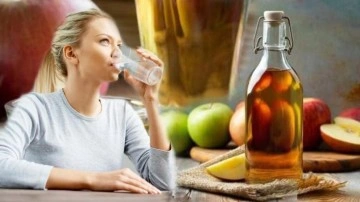 A&ccedil; karnına elma sirkeli su i&ccedil;enler aman dikkat! Sirkeli su ne işe yarar?