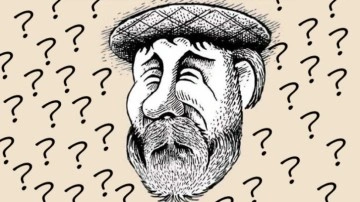 Adamın yüzünde gizlenen hayvanı ilk bakışta görenler dahiler arasında!