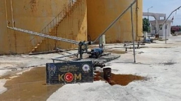 Adana'da 1 milyon 300 bin 678 litre ka&ccedil;ak akaryakıt ele ge&ccedil;irildi