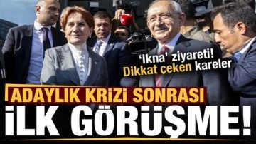 Adaylık krizi sonrası Kılı&ccedil;daroğlu ve Akşener ilk kez bir araya geldi!