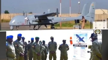 Afrika'da sürpriz mühimmatlı Türk İHA'larıyla gövde gösterisi: Bizim de vuran gözümüz var!