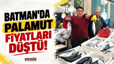 Batman’da palamut fiyatları düştü!