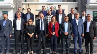  Bucak ve Ay’dan DTSO’ya tebrik ziyareti