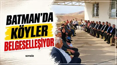 Batman’da köyler belgeselleşiyor