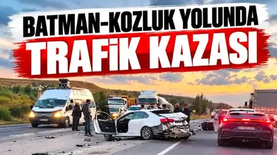 Batman-Kozluk yolunda kaza