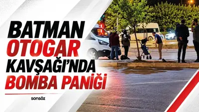 Batman Otogar Kavşağı’nda bomba paniği