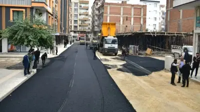 Akpınar Caddesi’ni yeniliyor