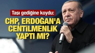 Ahmet Hakan taşı gediğine koydu: CHP, Erdoğan'a centilmenlik yaptı mı?