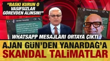 Ajan Hüseyin Gün'den, Merdan Yanardağ'a skandal talimatlar! Mesajlar ortaya çıktı