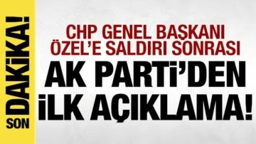 AK Parti'den Özgür Özel'e yönelik saldırı sonrası ilk açıklama!
