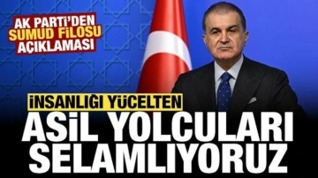 AK Parti'den Sumud Filosu açıklaması: İnsanlığı yücelten asil yolcuları selamlıyoruz