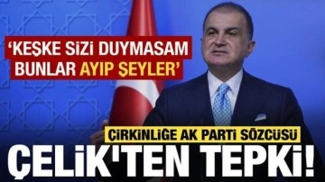 AK Parti Sözcüsü Çelik'ten Özgür Özel'in üslubuna eleştiri: Bunlar ayıp şeyler!