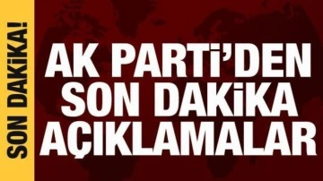 AK Parti S&ouml;zc&uuml;s&uuml; &Ouml;mer &Ccedil;elik konuşuyor