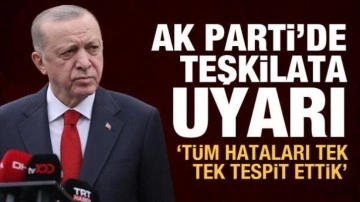 AK Parti'den teşkilata se&ccedil;im uyarısı: T&uuml;m hataları tek tek tespit ettik