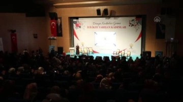 AK Parti'li Ayşe Keşir, D&uuml;nya Kadınlar G&uuml;n&uuml; etkinliğinde konuştu