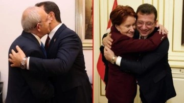 Akşener fotoğrafı b&uuml;y&uuml;k ses getirmişti! İmamoğlu bu kez Kılı&ccedil;daroğlu ile kucaklaştı