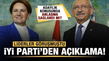 Akşener ile Kılı&ccedil;daroğlu anlaştı mı? İYİ Parti'den flaş aday a&ccedil;ıklaması