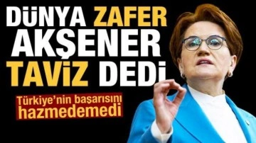 Akşener, Madrid anlaşmasını 'beğenmedi': D&uuml;nya 'zafer' O 'taviz' dedi
