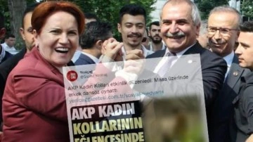 Akşener'e yakın gazeteden b&uuml;y&uuml;k &ccedil;irkinlik! AK Parti'den 'erkek dans&ouml;z' iftirasın