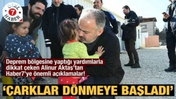 Alinur Aktaş'tan &ouml;nemli a&ccedil;ıklamalar: &Ccedil;arklar d&ouml;nmeye başladı