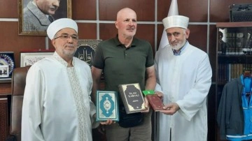 Alman vatandaşı adam, Nevşehir'de Müslüman olarak Hayrullah ismini aldı