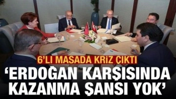 Altılı masada Kılı&ccedil;daroğlu krizi