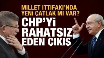 Altılı masada Suriye &ccedil;atladığı: Davutoğlu'nun s&ouml;zleri CHP'yi rahatsız etti