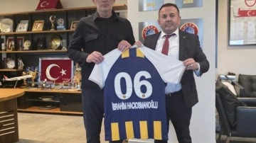 Ankaragücü Başkanı Yaman'dan TFF Başkanı Hacıosmanoğlu'na ziyaret