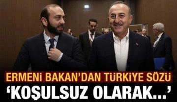Antalya'ya gelen Ermeni Bakan'dan T&uuml;rkiye s&ouml;z&uuml;: Koşulsuz devam edecek
