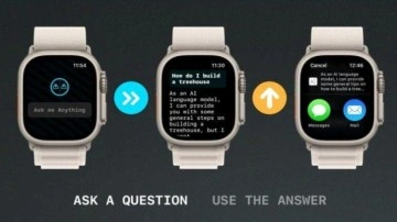 Apple Watch ve Mac i&ccedil;in ChatGPT uygulaması geliştirildi