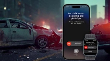 Arabasıyla 120 metre u&ccedil;urumdan d&uuml;şt&uuml;: iPhone 14 sayesinde kurtuldu!