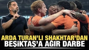 Arda Turan'lı Shakhtar'dan Beşiktaş'a ağır darbe!