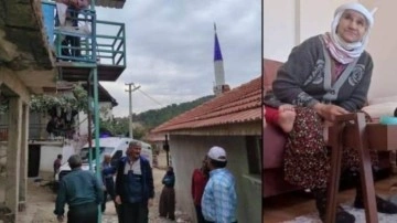 Asans&ouml;r ile korkuluk demirine sıkışan yaşlı kadın &ouml;ld&uuml;