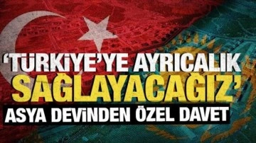 Asya devinden özel davet: Türkiye'ye ayrıcalık sağlayacaklar