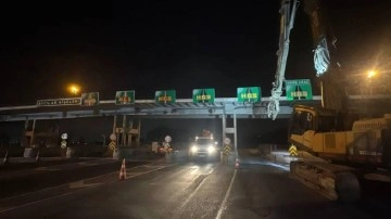 Avcılar gişelerinde çalışma! Otoyola giriş-çıkışlar kapatıldı! 6 gün sürecek