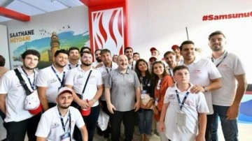 Avrupa'nın d&ouml;rt bir yanından gen&ccedil;ler TEKNOFEST'e geldi