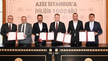 "Aziz İstanbul'a İyiliğin Bin Hali" projesi hayata ge&ccedil;irildi