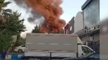Bağcılar'da büyük yangın