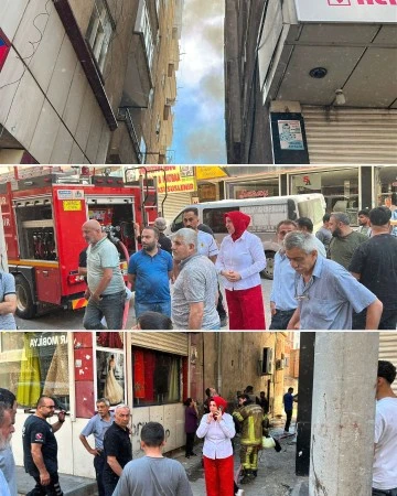 BAĞLAR'DA YANGIN PANİĞİ
