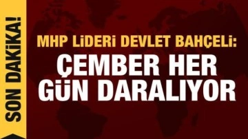 Bah&ccedil;eli: &Ccedil;ember her g&uuml;n daralıyor