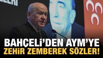 Bah&ccedil;eli'den AYM'ye zehir zemberek s&ouml;zler!