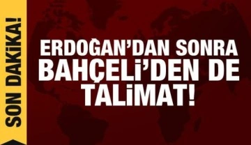 Bah&ccedil;eli'den belediye başkanlarına talimat: Su fiyatlarında y&uuml;zde 7 indirim yapın